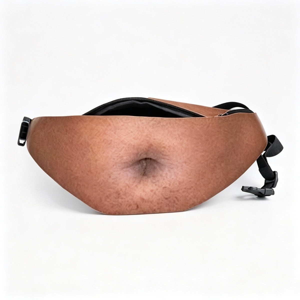 😂 HOT SALE | Funny Dad Bod Belly Fanny Pack – Fake Beer Belly Waist Bag with Real Storage for Parties & Gifts