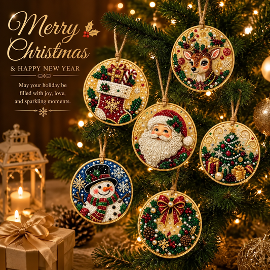 🎄Christmas DIY Diamond Painting Ornaments Kit
