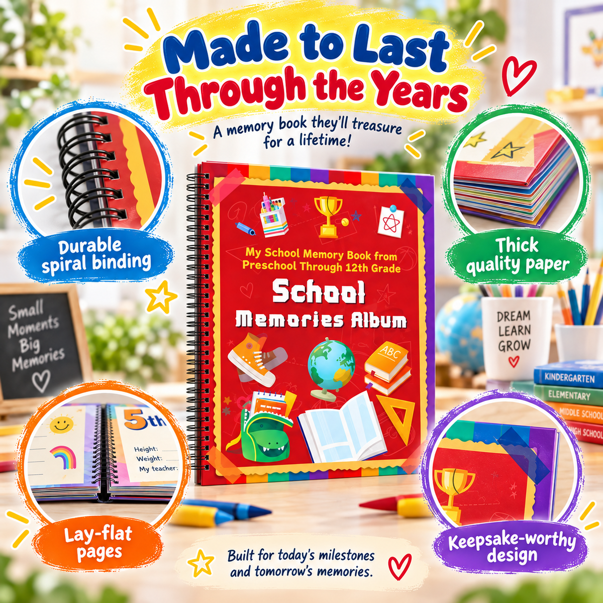 Hot sales🔥School Memory Book