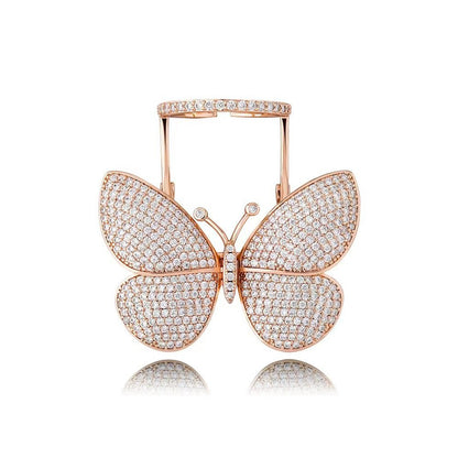 ⏰LAST DAY 60% OFF 🦋💎The Butterfly Ring That Flutters When You Move