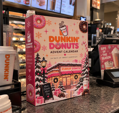🍩  ☕  24 Days of Coffee Shop Advent Calendar 2026 – 24 Surprise Coffee & Donut Keychain Collectibles