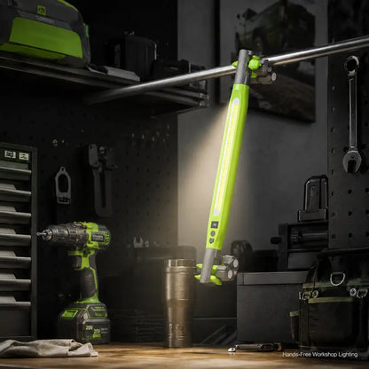 Rechargeable COB Work Light – Magnetic 360° Rotating LED Inspection Light with Hook, Clamp & USB-C Charging