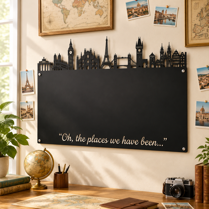 🌍✈️Travel Magnet Display Board