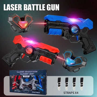 🚀 Laser Battle Gun Set — Bring the Ultimate Battle Experience Home!