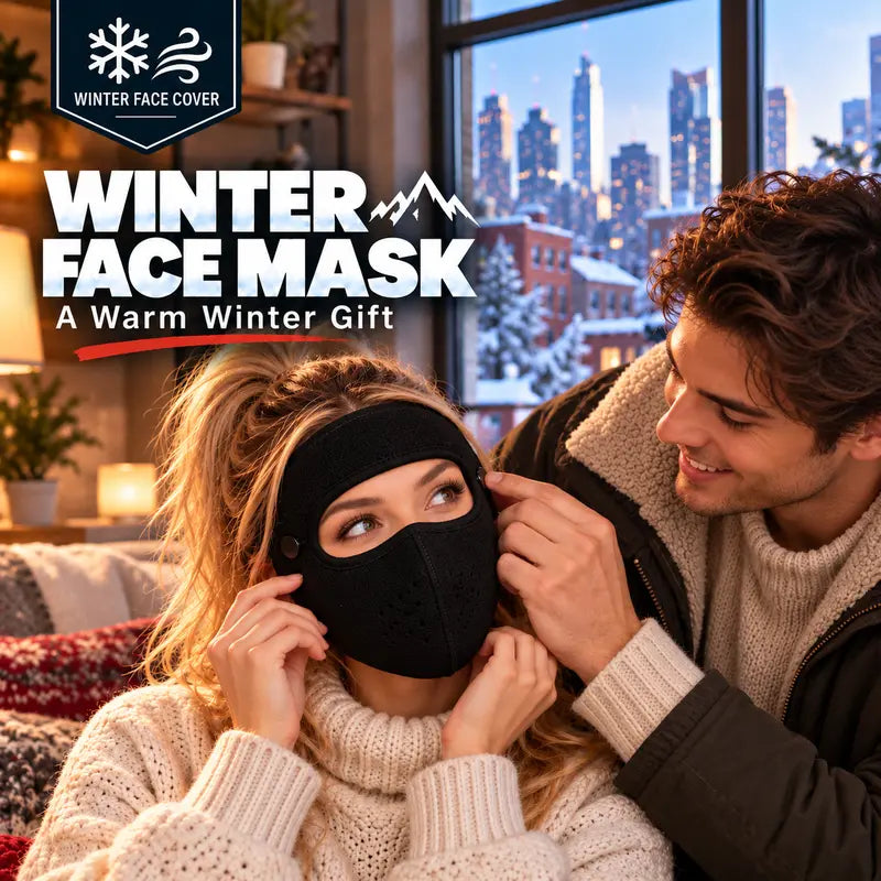 🔥Last Day 50% OFF – Fleece-Lined Winter Balaclava with Detachable Goggles – Wind-Resistant Face & Neck Cover for Cycling, Skiing & Outdoor Activities