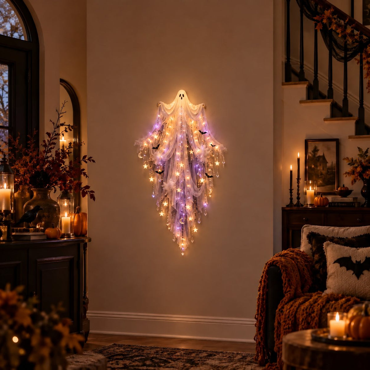 ✨49% Off✨ Elegant collection of Halloween wall lights with waterfall effect