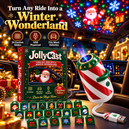 Jolly Cast Christmas Car Projector