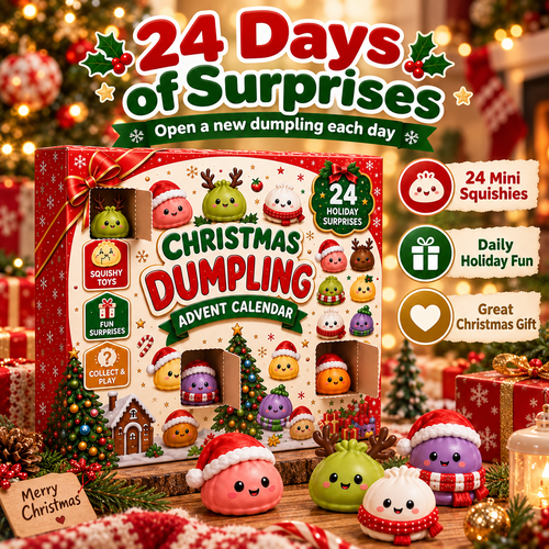 Hot sales🔥2026 Dumpling Squishy Advent Calendar