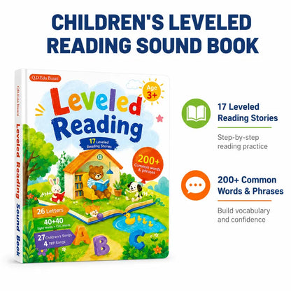 Hot sales🔥Leveled Reading Sound Book for Kids 3+