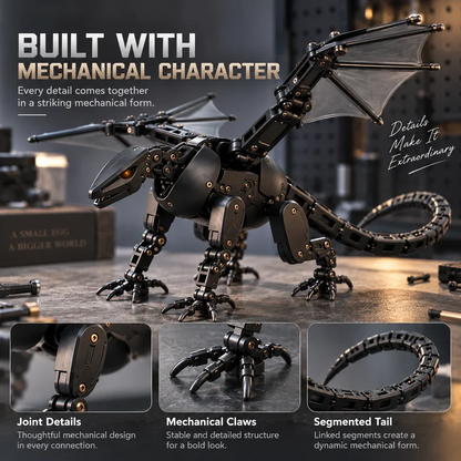 🔥Last Day 50% OFF🥚🐉 DragonMorph – Egg to Dragon Transforming Mechanical Toy