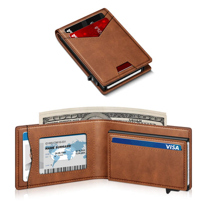 Hot sales🔥Men's RFID Minimalist Bifold Wallet
