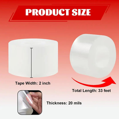 Clear Window & Door Sealing Tape – Waterproof & Draft-Resistant