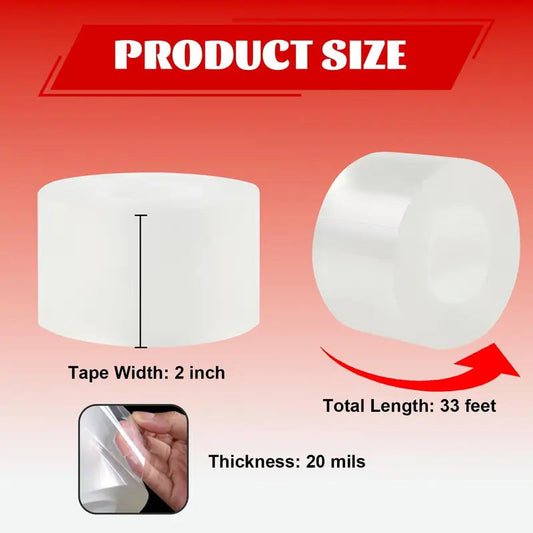 Clear Window & Door Sealing Tape – Waterproof & Draft-Resistant