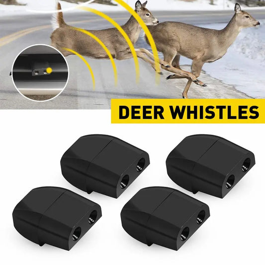 🦌 4 pitidos de advertencia de ciervo – Alerta de fauna de fácil instalación para coches, camiones, caravanas y motos