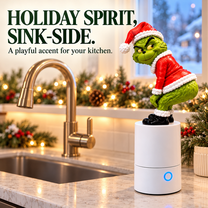 🔥Last day 50% OFF🎄🎅Funny Christmas Santa Butt Soap Dispenser – Automatic Foaming Hand Soap Pump with Toot Sound Effect