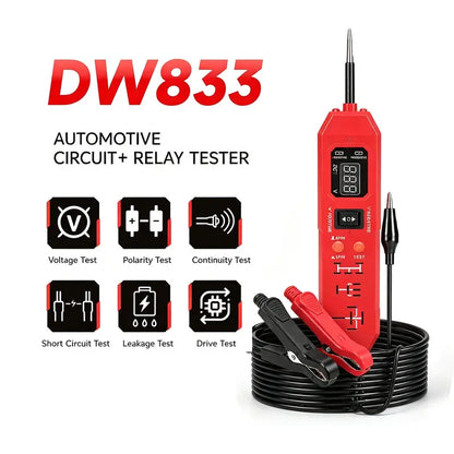 🔧 6-in-1 Automotive Circuit & Relay Tester – Find Electrical Faults Fast!