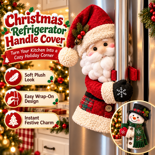 🎅 Santa Claus Refrigerator Handle Doll⛄