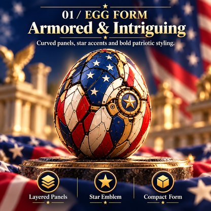 Stars & Stripes Eagle Transforming Egg