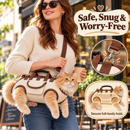 🔥Last Day 50% OFF– 😽Hands-Free Pet Sling & Harness Carrier 🐾🐶