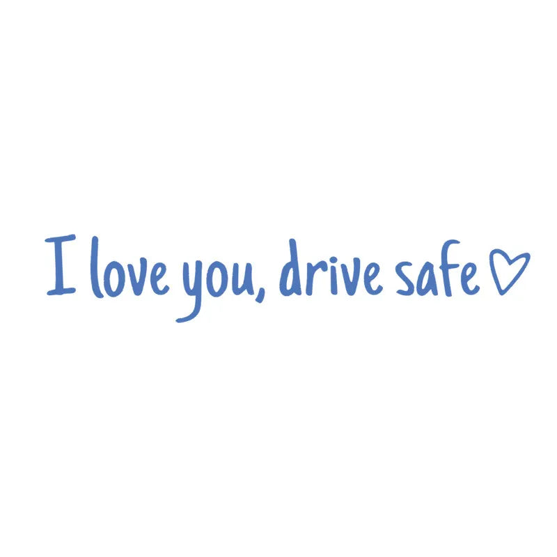 💓 I love you, drve safe Sticker（6pcs）