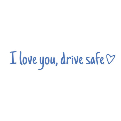 💓 I love you, drve safe Sticker（6pcs）