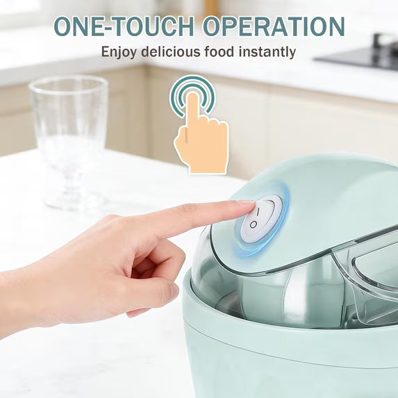 🍨 Mini Homemade Ice Cream Maker-Personal Frozen Dessert Machine
