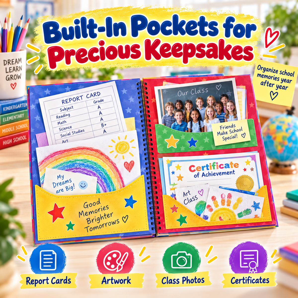 Hot sales🔥School Memory Book