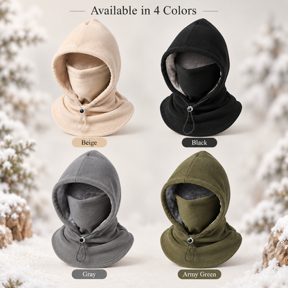 🔥Last Day 50% OFF-3-in-1 Winter Fleece Balaclava Hood 🧣❄️ Warm Face, Ear & Neck Cover
