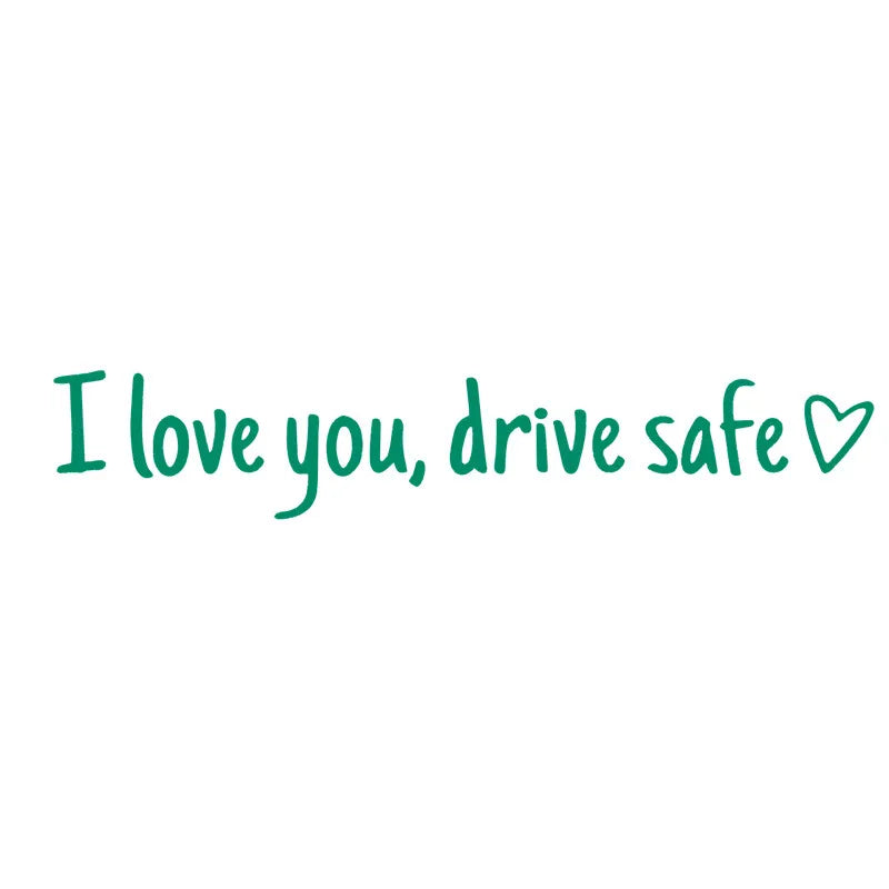 💓 I love you, drve safe Sticker（6pcs）
