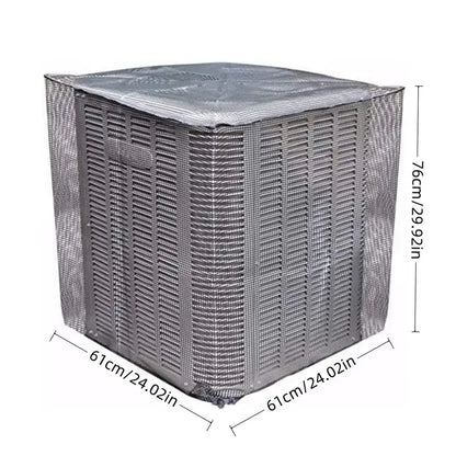 🌿 Breathable Outdoor AC Mesh Cover – Dust & Debris Protection