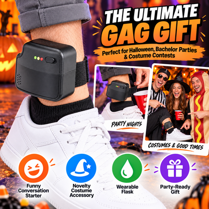 Novelty Drink Container – 5 oz Wearable Gag Gift with Adjustable Strap