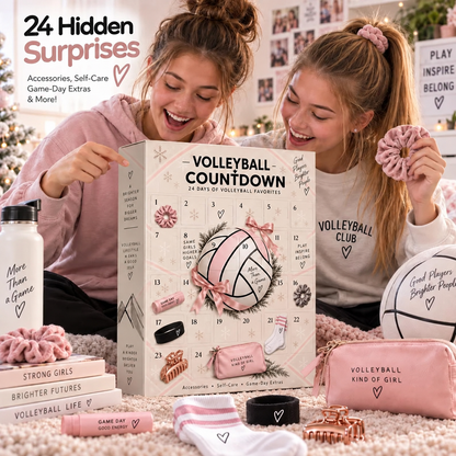 🎁Volleyball Advent Calendar – 24 Days of Volleyball Surprises, Self-Care & Game-Day Gifts