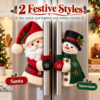 🎅 Santa Claus Refrigerator Handle Doll⛄