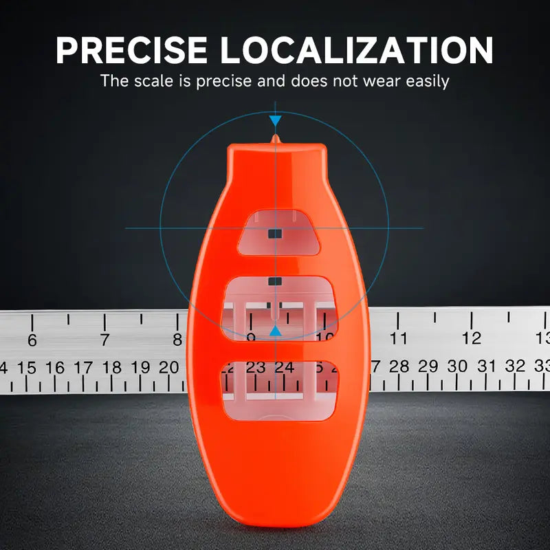 All-in-One Picture Hanging Tool with Level & Ruler – Dual Nail Positioning Frame Alignment Guide