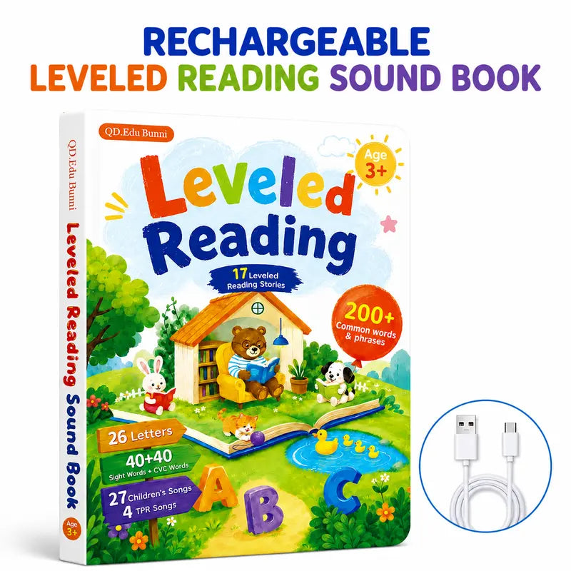 Hot sales🔥Leveled Reading Sound Book for Kids 3+