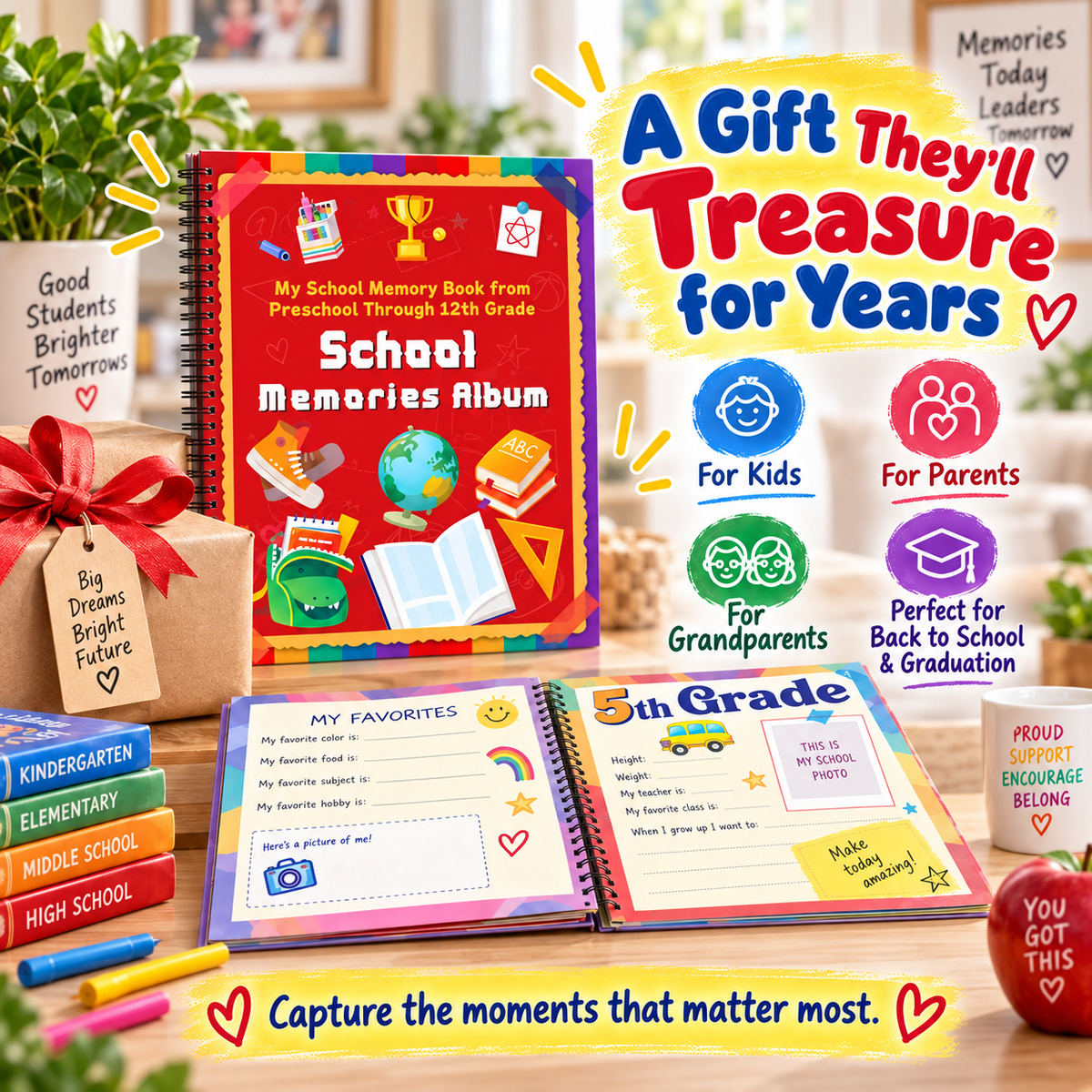 Hot sales🔥School Memory Book