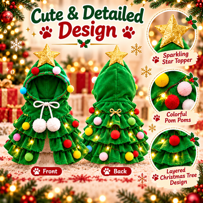Christmas Tree Pet Costume
