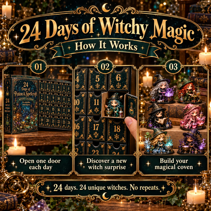 24 Days of Witchy Surprises Advent Calendar