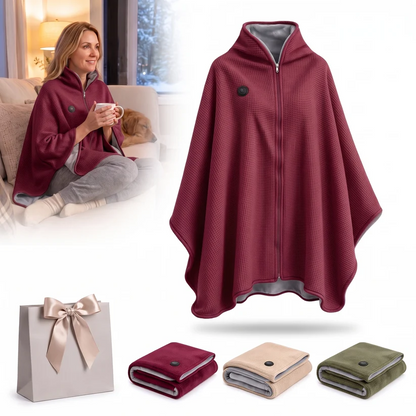 🔥 Wearable Heated Blanket – Cozy Hands-Free Warmth
