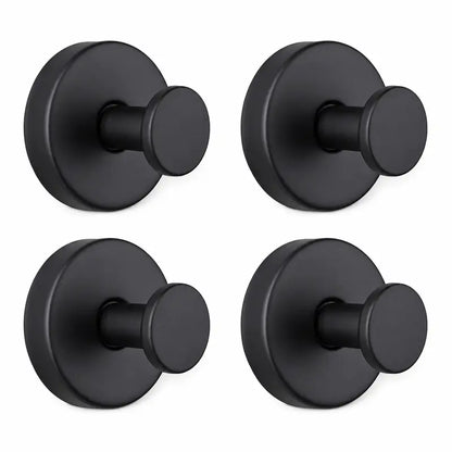 8PCS Heavy Duty Adhesive Wall Hooks – No Drill, Waterproof & Damage-Free Storage Solution