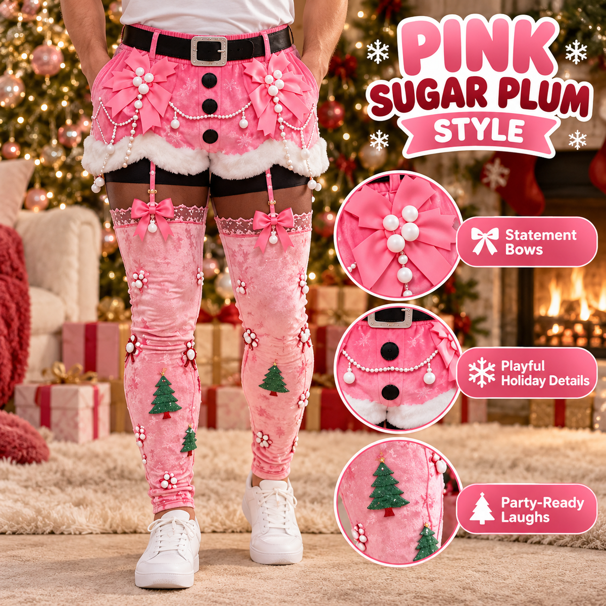 Funny Christmas Party Pants