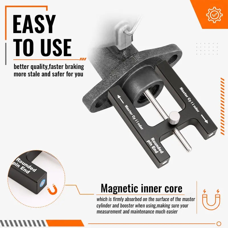 Magnetic Brake Booster Pushrod Adjustment Gauge