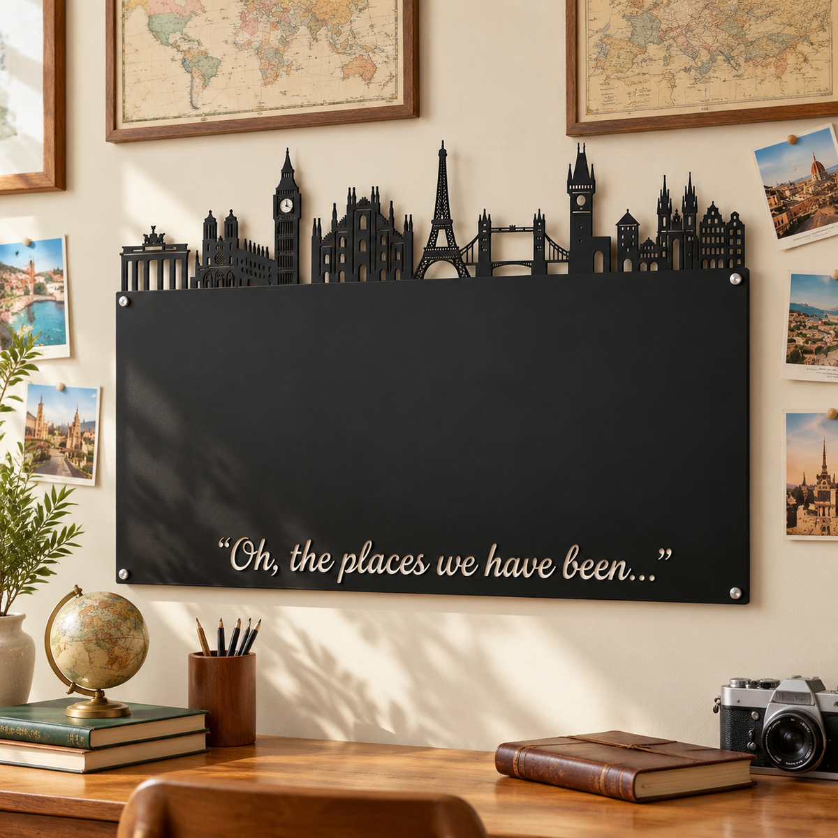 🌍✈️Travel Magnet Display Board