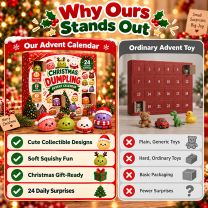 Hot sales🔥2026 Dumpling Squishy Advent Calendar