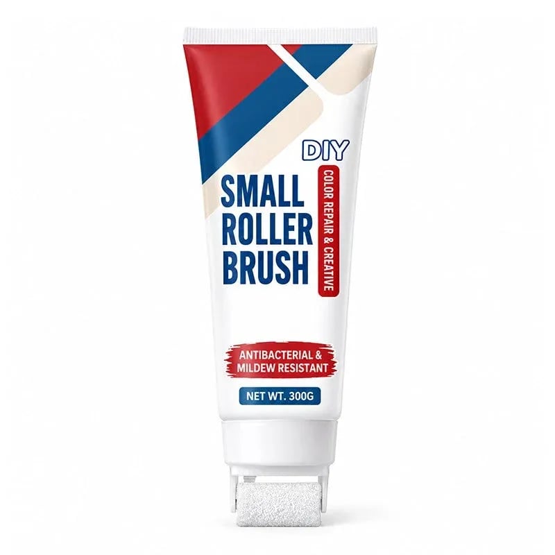 White wall repair paste tube with built-in roller head, 300g product version