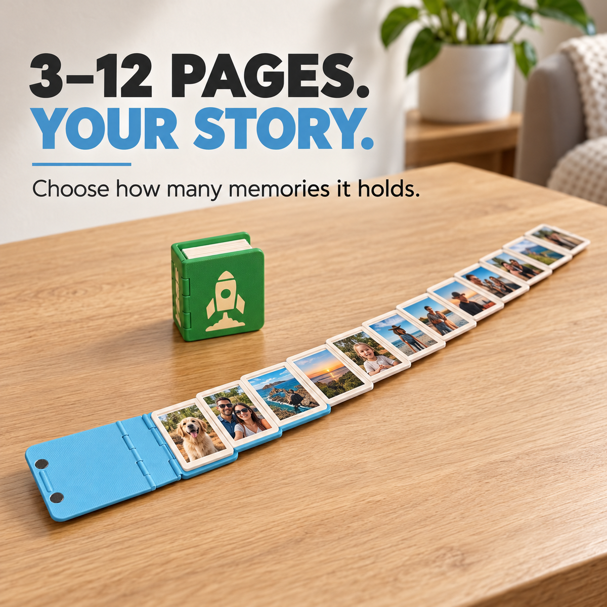 🔥Last Day 50% OFF-📖 Mini Photo Book Keychain – Keep Your Favorite Memories Close