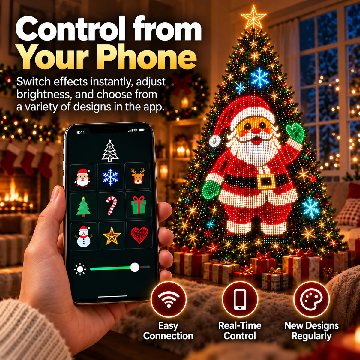 Smart Animated Christmas Tree Lights