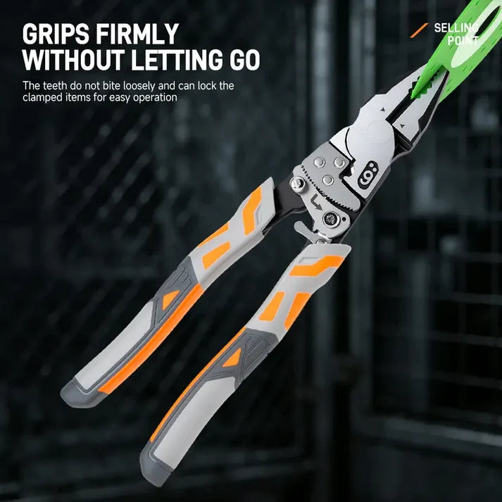 Self-Locking Ratchet Pliers – 2-in-1 Multi-Function Pliers with Labor-Saving Grip