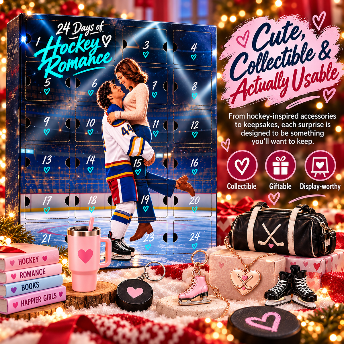 24-Day Hockey Romance Advent Calendar