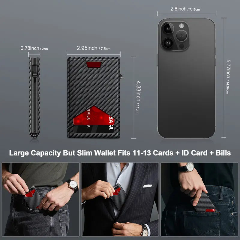 Hot sales🔥Men's RFID Minimalist Bifold Wallet